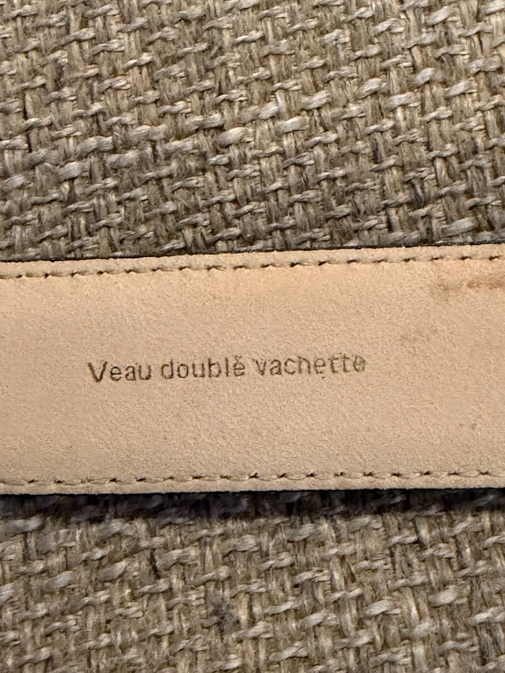 EUC - Longchamp Vintage Navy Leather Belt with Silver Buckle